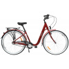 Mestský bicykel STORM 28 Flow 3sp. 17 bordó Mestský bicykel STORM 28 Flow 3sp. 17 bordó