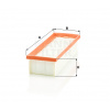 MANN FILTER Vzduchový filter C 27 010 MANN FILTER Vzduchový filter C 27 010