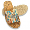 Dámske korkové šlapky hnedé etno (35) Dámske korkové šlapky hnedé etno (35)