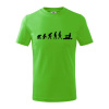 Evolúcia veslovanie 1 človek - Tričko detské bavlnené - 104-110cm / 3-4 roky ( Apple Green ) Evolúcia veslovanie 1 človek - Tričko detské bavlnené - 104-110cm / 3-4 roky ( Apple Green )