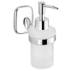 Aqualine RUMBA dávkovač mydla 160ml, mliečne sklo, chróm RB119 Aqualine RUMBA dávkovač mydla 160ml, mliečne sklo, chróm RB119