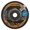 Rhodius flex kotúč Top XT10 125x1.0x22.23mm inox/oceľ Rhodius flex kotúč Top XT10 125x1.0x22.23mm inox/oceľ