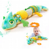 Senzorická hračka pre bábätká Chameleón Hudobný plyšový antistresový Senzorická hračka pre bábätká Chameleón Hudobný plyšový antistresový