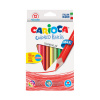 Farbičky Colored Pencils MAXI trojhranné, drevené, nelámavé 12ks-CARIOCA Farbičky Colored Pencils MAXI trojhranné, drevené, nelámavé 12ks-CARIOCA