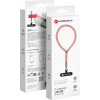 Forcell F-Design L8X36 Wrist Phone Lanyard With Adjustable Length (Max 18cm In The Loop) Pink White Forcell F-Design L8X36 Wrist Phone Lanyard With Adjustable Length (Max 18cm In The Loop) Pink White
