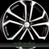 DEZENT TA 7x17 5x100 ET45.00 dark - schwarz frontpoliert DEZENT TA 7x17 5x100 ET45.00 dark - schwarz frontpoliert