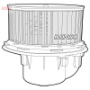 DENSO Vnútorný ventilátor DENSO DEA10052 DENSO Vnútorný ventilátor DENSO DEA10052
