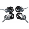 Pojazdné kolieska pre zdvihák prevodovky SX TRANSMISSION JACK 0,5T, 4 ks - náhradná súčiastka Pojazdné kolieska pre zdvihák prevodovky SX TRANSMISSION JACK 0,5T, 4 ks - náhradná súčiastka