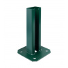 Základňa stĺpika na plot, zelená, 60x40 mm Základňa stĺpika na plot, zelená, 60x40 mm