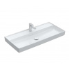 Villeroy & Boch Collaro Umývadlo nábytkové 100x47 cm, bez prepadu, otvor na batériu, CeramicPlus, Stone White 4A33A2RW Villeroy & Boch Collaro Umývadlo nábytkové 100x47 cm, bez prepadu, otvor na batériu, CeramicPlus, Stone White 4A33A2RW