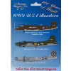 Daco products - sada 3 magnetů na lednici - USA Bombers, North American B-25, B-17, B-29 Daco products - sada 3 magnetů na lednici - USA Bombers, North American B-25, B-17, B-29