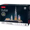 CubicFun 3D puzzle CityLine panorama svítící Dubaj 182 ks CubicFun 3D puzzle CityLine panorama svítící Dubaj 182 ks