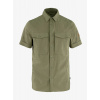 Turistická košeľa Fjallraven Abisko Trekking Shirt SS - light olive Turistická košeľa Fjallraven Abisko Trekking Shirt SS - light olive