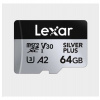 Lexar microSDXC Professional SILVER Plus UHS-I/U3/A2/4K R205/W100 (V30) 64GB (LMSSIPL064G-BNANG) Lexar microSDXC Professional SILVER Plus UHS-I/U3/A2/4K R205/W100 (V30) 64GB (LMSSIPL064G-BNANG)