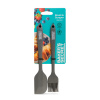 Baker's Secret – 2-dielna sada silikónového štetca a stierky – 21/22 cm – čierna Baker's Secret – 2-dielna sada silikónového štetca a stierky – 21/22 cm – čierna