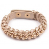 Prepletaný náramok s reťazou eko koža béžová st673 bižutéria (Prepletaný náramok s reťazou eko koža béžová st673 bižutéria) Prepletaný náramok s reťazou eko koža béžová st673 bižutéria (Prepletaný náramok s reťazou eko koža béžová st673 bižutéria)