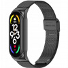 PASEK NÁRAMOK BRANSOLETA pre XIAOMI MI BAND 5 XIAOMI MI BAND 6 BLACK STAL PASEK NÁRAMOK BRANSOLETA pre XIAOMI MI BAND 5 XIAOMI MI BAND 6 BLACK STAL
