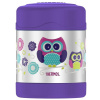 Dětská nerezová termoska na jídlo se sovičkou THERMOS fialova sova 290ml (123018) Dětská nerezová termoska na jídlo se sovičkou THERMOS fialova sova 290ml (123018)