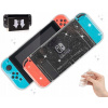 OCHRANNÉ PUZDRO NA NINTENDO SWITCH JOY CON PRIEHĽADNÉ S BROKÁTOM LESKLÉ OCHRANNÉ PUZDRO NA NINTENDO SWITCH JOY CON PRIEHĽADNÉ S BROKÁTOM LESKLÉ