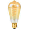 NEDIS NEDIS LED žárovka E27/ ST64/ 3,8 W/ 220 V/ 250 lm/ 2100 K/ stmívatelná/ extra teplá bílá/ retro styl NEDIS NEDIS LED žárovka E27/ ST64/ 3,8 W/ 220 V/ 250 lm/ 2100 K/ stmívatelná/ extra teplá bílá/ retro styl