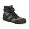 Barefoot zimné topánky Koel - Milam Tex Black čierna/zelená Barefoot zimné topánky Koel - Milam Tex Black čierna/zelená