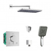 SANITINO - Sprchový set s termostatom a telesom pod omietku Hansgrohe, príslušenstvo kielle, chróm SANI21HKK012 SANITINO - Sprchový set s termostatom a telesom pod omietku Hansgrohe, príslušenstvo kielle, chróm SANI21HKK012