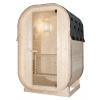 Sanotechnik Lindholm fínska vonkajšia sudová sauna pre 1-2 osoby, 128,2x120x194cm Sanotechnik Lindholm fínska vonkajšia sudová sauna pre 1-2 osoby, 128,2x120x194cm