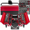 FORCEKRAFT FORCEKRAFT Kovový kufor na náradie s príslušenstvom, súprava 85 ks FORCEKRAFT FORCEKRAFT Kovový kufor na náradie s príslušenstvom, súprava 85 ks