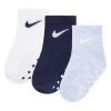 Nike Core Swoosh Gripper Trainer Socks Cobalt Bliss 2-4 Nike Core Swoosh Gripper Trainer Socks Cobalt Bliss 2-4