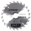 Kotúč Strend Pro TCT 185x2.2x30/20 mm 24T, na drevo, pílový, SK plátkami Kotúč Strend Pro TCT 185x2.2x30/20 mm 24T, na drevo, pílový, SK plátkami