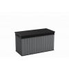 Keter DARWIN 570L 142,5 x 65,3 x 78,2 cm šedý 17211696 Keter DARWIN 570L 142,5 x 65,3 x 78,2 cm šedý 17211696