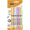 Zakreślacz Highlighter Grip Pastel mix BIC Blister 6szt Zakreślacz Highlighter Grip Pastel mix BIC Blister 6szt