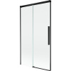 Mexen Rox, 2-krídlová posuvná vaňová zástena 100 x 150 cm, 8mm číre sklo, čierny matný profil, 8C9-100-001-70-00 Mexen Rox, 2-krídlová posuvná vaňová zástena 100 x 150 cm, 8mm číre sklo, čierny matný profil, 8C9-100-001-70-00