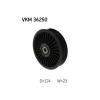 Vratná/vodiaca kladka rebrovaného klinového remeňa SKF VKM 36250 Vratná/vodiaca kladka rebrovaného klinového remeňa SKF VKM 36250