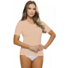 EMILI Dámska košieľka Nina beige plus XXL EMILI Dámska košieľka Nina beige plus XXL