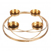Autronic Svietnik kovový - adventný, farba zlatá UM0969 GOLD Autronic Svietnik kovový - adventný, farba zlatá UM0969 GOLD