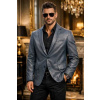 Max Original Leather Pánske kožené sako 5053 dark blue (XL 50-52) - Dark blue - XL Max Original Leather Pánske kožené sako 5053 dark blue (XL 50-52) - Dark blue - XL
