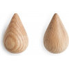 Normann Copenhagen 331540 Vešiak Dropit Nature malý 2 ks Normann Copenhagen 331540 Vešiak Dropit Nature malý 2 ks