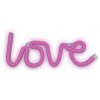 Forever RTV100208 LOVE neónové LED svetlo ružová 35,5x2x13 cm Forever RTV100208 LOVE neónové LED svetlo ružová 35,5x2x13 cm