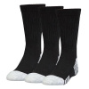Under Armour ponožky Heatgear Crew 001BlackBlackSteel 3 pack Under Armour ponožky Heatgear Crew 001BlackBlackSteel 3 pack