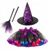 SET MALEJ ČARODEJNICE 3 KS PRE ČARODEJKU HALLOWEEN VEĽKOSŤ 110 SET MALEJ ČARODEJNICE 3 KS PRE ČARODEJKU HALLOWEEN VEĽKOSŤ 110