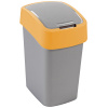 Odpadkový kôš Flip Bin Gray / Orange 10 l CURVER Odpadkový kôš Flip Bin Gray / Orange 10 l CURVER