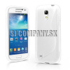 Silikónový obal Samsung Galaxy S IV Mini – TPU – biela