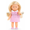 Bábika Mini Corolline Rosy Corolle dlhé blond vlasy s modrými očami a ružové šaty 20 cm Bábika Mini Corolline Rosy Corolle dlhé blond vlasy s modrými očami a ružové šaty 20 cm
