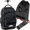 Školská taška, batoh - Sivý Set Spiderman 3v1