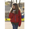PAYPER PACIFIC KIDS R. 2.0 001164-0343 / Detská mikina do pása s kapucňou - červená 110-116 PAYPER PACIFIC KIDS R. 2.0 001164-0343 / Detská mikina do pása s kapucňou - červená 110-116