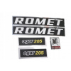 NÁLEPKA NALEPKA ROMET OGAR 205 KOMPLET DELUX NÁLEPKA NALEPKA ROMET OGAR 205 KOMPLET DELUX