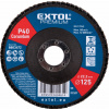 Kotúč lamelový šikmý korundový, P40, 125mm, diera 22,2mm, EXTOL PREMIUM Kotúč lamelový šikmý korundový, P40, 125mm, diera 22,2mm, EXTOL PREMIUM
