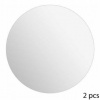 SAMOLEPIACE ZRKADLÁ okrúhle bez rámu 40 cm x 2 ks SAMOLEPIACE ZRKADLÁ okrúhle bez rámu 40 cm x 2 ks