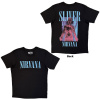 Tričko Nirvana - Silver, Unisex,Čierna,XL Tričko Nirvana - Silver, Unisex,Čierna,XL